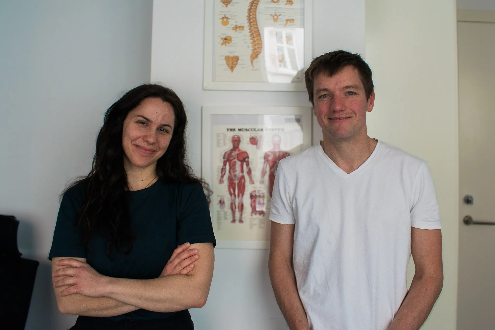 Truls og Maria på klinikken