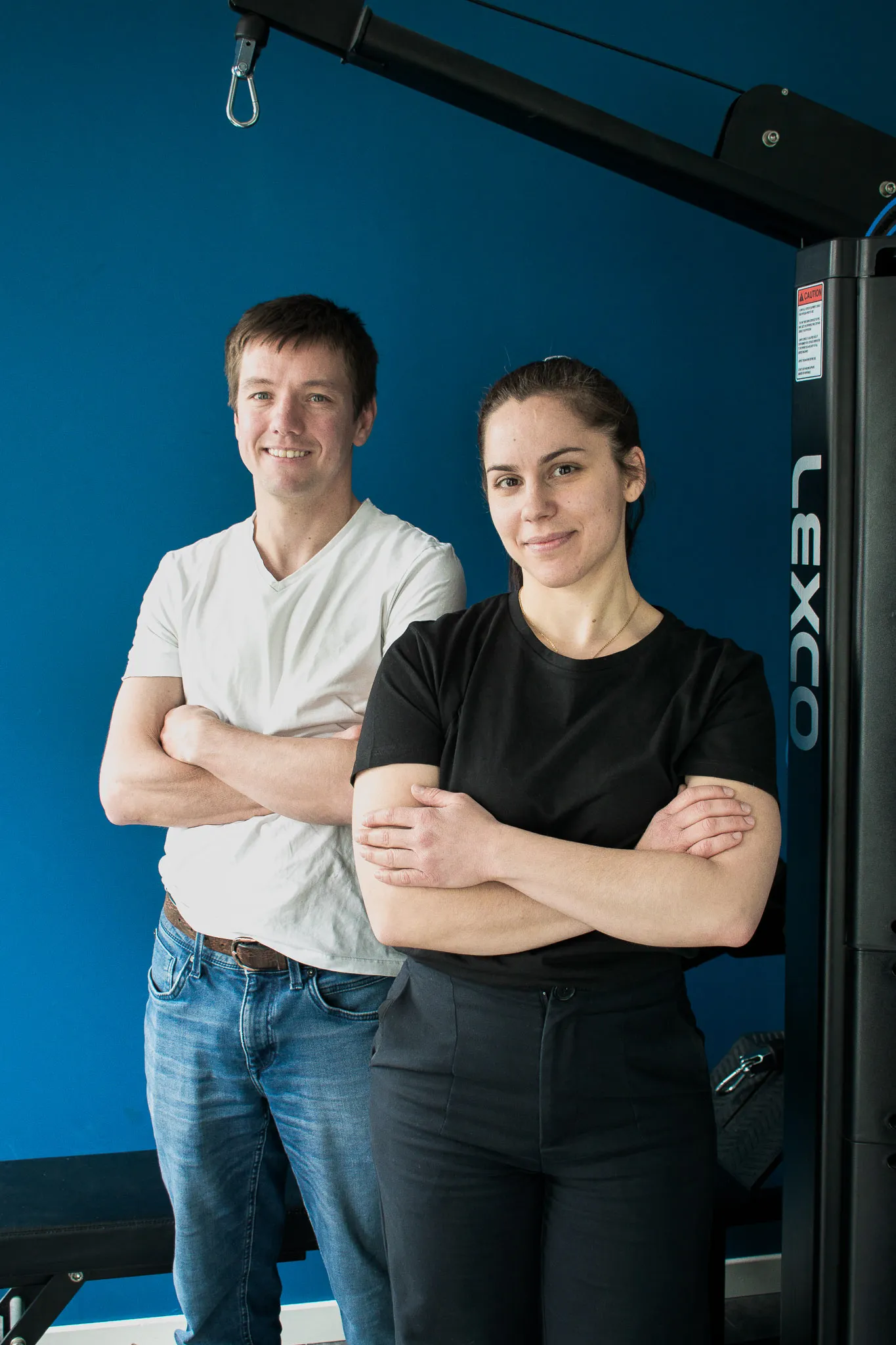 Truls og Maria på klinikken